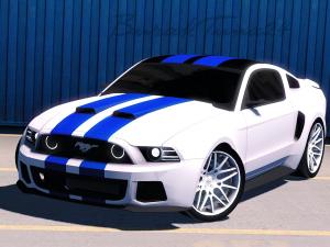 Мод Ford Mustang «Need For Speed» версия 1.0 для Euro Truck Simulator 2 (v1.28-1.30.x)