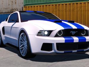 Мод Ford Mustang «Need For Speed» версия 1.0 для Euro Truck Simulator 2 (v1.28-1.30.x)