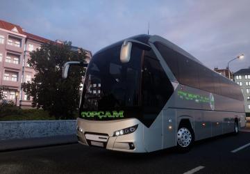 Мод Neoplan Tourliner 2021 версия 1.0 для Euro Truck Simulator 2 (v1.40.x, 1.41.x)