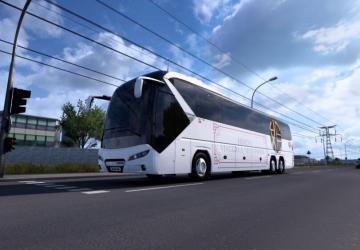 Мод Neoplan Tourliner 2021 версия 1.2.2 для Euro Truck Simulator 2 (v1.44.x)