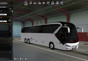 Мод Neoplan Tourliner 2021 версия 1.2.2 для Euro Truck Simulator 2 (v1.44.x)