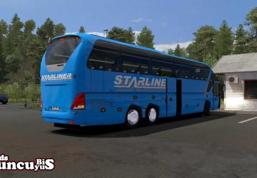 Мод Neoplan Starliner 2 версия 1.0 для Euro Truck Simulator 2 (v1.39.x)