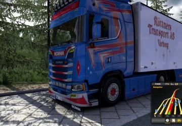 Мод New Gen Scania V8 Open Pipe Sound Mod версия 2.0 для Euro Truck Simulator 2 (v1.49.x)