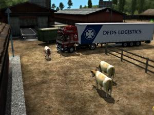 Мод New unloading zone версия 1.4 для Euro Truck Simulator 2 (v1.27.x)