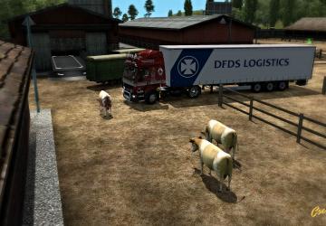 Мод New unloading zone версия 1.6 для Euro Truck Simulator 2 (v1.33.x)