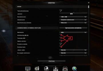 Мод NEXT-GEN Graphic Mod версия 1.0 для Euro Truck Simulator 2 (v1.27.x, - 1.30.x)