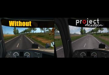 Мод NEXT-GEN Graphic Mod версия 1.8 для Euro Truck Simulator 2 (v1.36.x)