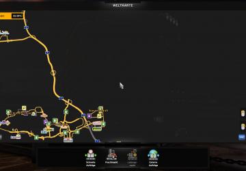 Карту Niedersachsenmap версия 1.6 для Euro Truck Simulator 2 (v1.34.x)