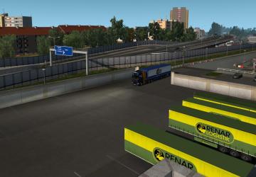 Карту Niedersachsenmap версия 1.6 для Euro Truck Simulator 2 (v1.34.x)