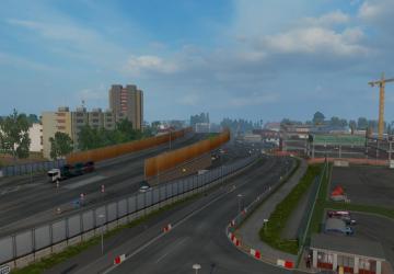 Niedersachsenmap версия 3.2 для Euro Truck Simulator 2 (v1.48.x)