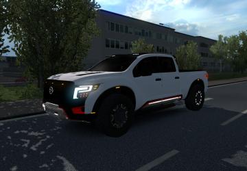 Мод Nissan Titan Warrior версия 1.0 для Euro Truck Simulator 2 (v1.35.x, 1.36.x)