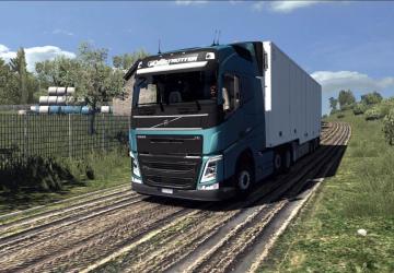 Мод Новая физика грузовика версия 1.0 для Euro Truck Simulator 2 (v1.44.x)