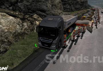 Мод Новая компания + места разгрузки версия 1.0 для Euro Truck Simulator 2 (v1.27)