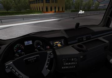 Мод Новый интерьер для MAN TGX версия 1.0 для Euro Truck Simulator 2 (v1.28.x, - 1.33.x)