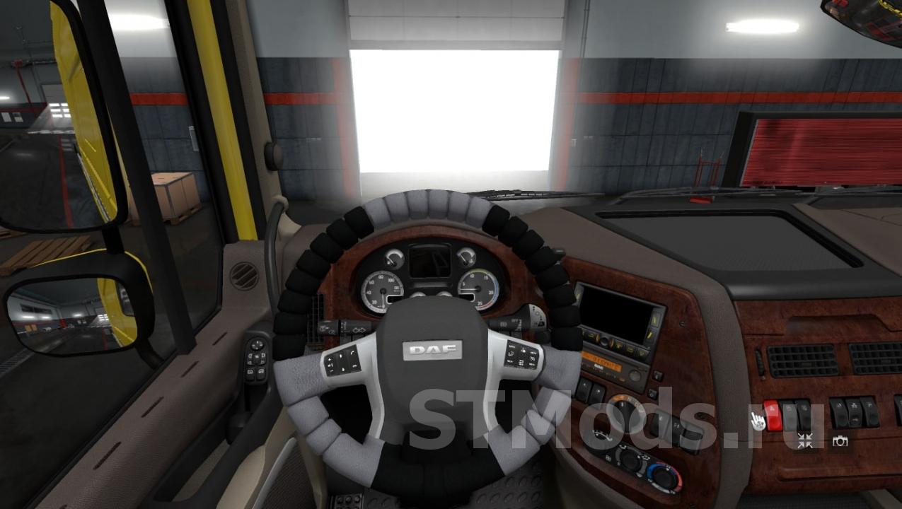 Скачать мод Оплетка на DAF 105 версия 1.0 для Euro Truck Simulator 2  (v1.35.x, 1.36.x)