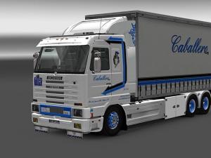 Мод Scania 143m Tandem версия 1.0 для Euro Truck Simulator 2 (v1.27.x, - 1.38.x)