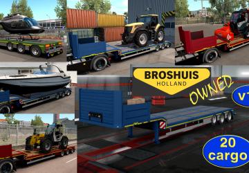 Мод Ownable Trailer Broshuis версия 1.0 для Euro Truck Simulator 2 (v1.33.x)