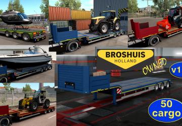 Мод Ownable Trailer Broshuis версия 1.2.1 для Euro Truck Simulator 2 (v1.35.x)