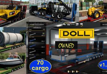Мод Ownable Trailer Doll Panther версия 1.4.17 для Euro Truck Simulator 2 (v1.49.x)