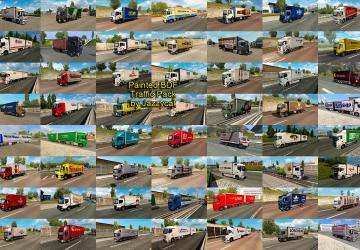 Мод Painted BDF Traffic Pack версия 3.8 для Euro Truck Simulator 2 (v1.31.x, 1.32.x)