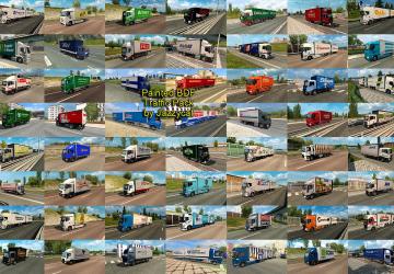 Мод Painted BDF Traffic Pack версия 3.8 для Euro Truck Simulator 2 (v1.31.x, 1.32.x)