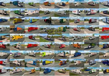 Мод Painted BDF Traffic Pack версия 6.8 для Euro Truck Simulator 2 (v1.35.x, 1.36.x)
