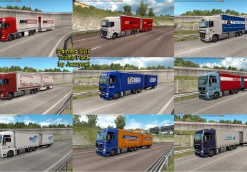 Мод Painted BDF Traffic Pack версия 7.4 для Euro Truck Simulator 2 (v1.35.x, 1.36.x)