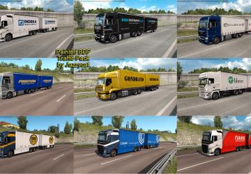 Мод Painted BDF Traffic Pack версия 7.7 для Euro Truck Simulator 2 (v1.35.x, 1.36.x)