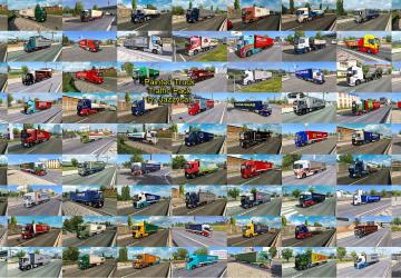 Мод Painted Truck Traffic Pack версия 18.7.2 для Euro Truck Simulator 2 (v1.50.x)