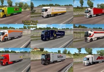 Мод Painted Truck Traffic Pack версия 8.2 для Euro Truck Simulator 2 (v1.35.x)