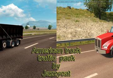 Мод American Truck Traffic Pack версия 1.7.1 для Euro Truck Simulator 2 (v1.32.x, - 1.34.x)