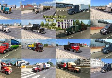 Мод American Truck Traffic Pack версия 1.7.1 для Euro Truck Simulator 2 (v1.32.x, - 1.34.x)