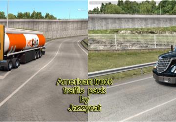 Мод American Truck Traffic Pack версия 2.2 для Euro Truck Simulator 2 (v1.37.x)