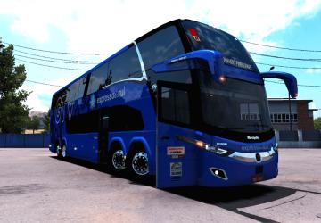 Мод Пак автобусов версия 1.0 для Euro Truck Simulator 2 (v1.40.x, 1.41.x)