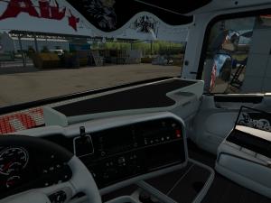 Мод Интерьеры для Scania RS 2.2(Rjl) версия 1.0 для Euro Truck Simulator 2 (v1.27.x)