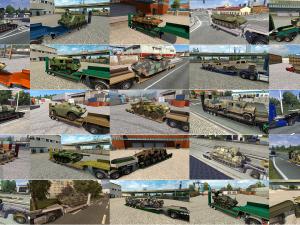 Мод Military Cargo Pack версия 2.4.1 для Euro Truck Simulator 2 (v1.30.x)