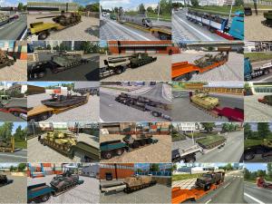 Мод Military Cargo Pack версия 2.4 для Euro Truck Simulator 2 (v1.28.x)