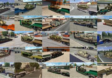 Мод Military Cargo Pack версия 2.8.1 для Euro Truck Simulator 2 (v1.32.x)