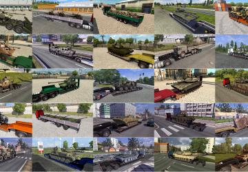 Мод Military Cargo Pack версия 3.0 для Euro Truck Simulator 2 (v1.32.x, 1.33.x)