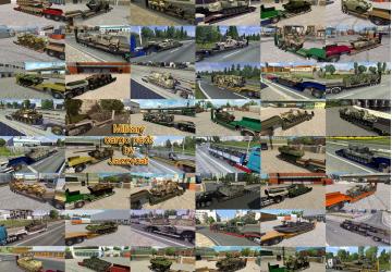 Мод Military Cargo Pack версия 3.8 для Euro Truck Simulator 2 (v1.35.x)
