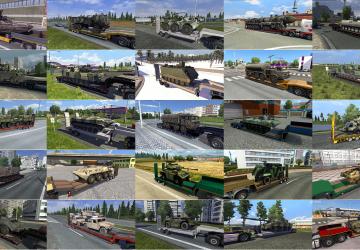 Мод Military Cargo Pack версия 4.1 для Euro Truck Simulator 2 (v1.35.x, 1.36.x)