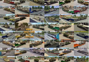 Мод Military Cargo Pack версия 6.7.3 для Euro Truck Simulator 2 (v1.49.x)