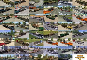 Мод Military Cargo Pack версия 6.7.3 для Euro Truck Simulator 2 (v1.49.x)