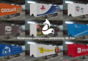 Мод Пак скинов белорусских компаний от Mr.Fox v1.0 для Euro Truck Simulator 2 (v1.32.x, - 1.38.x)