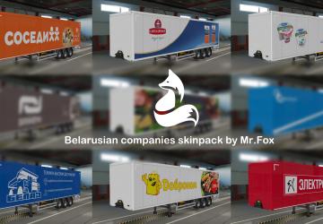 Мод Пак скинов белорусских компаний от Mr.Fox v1.1 для Euro Truck Simulator 2 (v1.32.x, - 1.38.x)