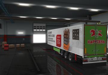 Мод Пак скинов для своего прицепа от Mr.Fox версия 1.1 для Euro Truck Simulator 2 (v1.32.x, - 1.34.x)