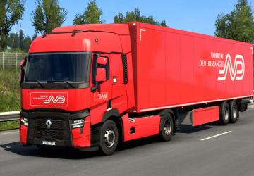Мод Пак скинов «Norbert Dentressangle» для прицепов и грузовиков v1.4 для Euro Truck Simulator 2 (v1.39.x, - 1.41.x)