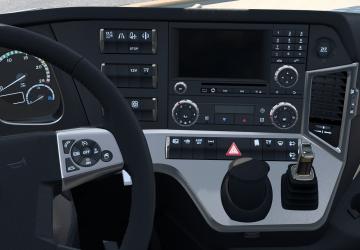 Мод Переработанный интерьер Mercedes Actros MP4 v1.1.9 (Fix) для Euro Truck Simulator 2 (v1.48.x)