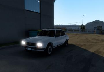 Мод Peugeot 504 версия 1.1 для Euro Truck Simulator 2 (v1.48.x)