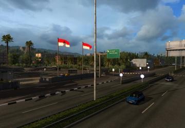 Карту Карта «PJ Indo» версия 2.4 для Euro Truck Simulator 2 (v1.31.x)